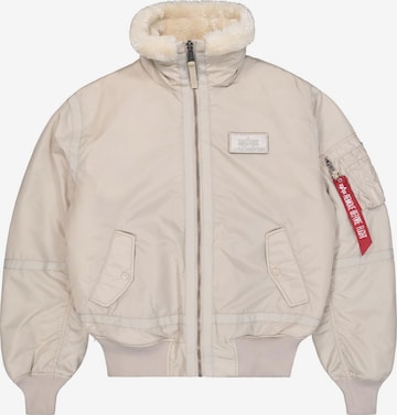 ALPHA INDUSTRIES Zimska jakna 'B15-3 TT' | bež barva: sprednja stran