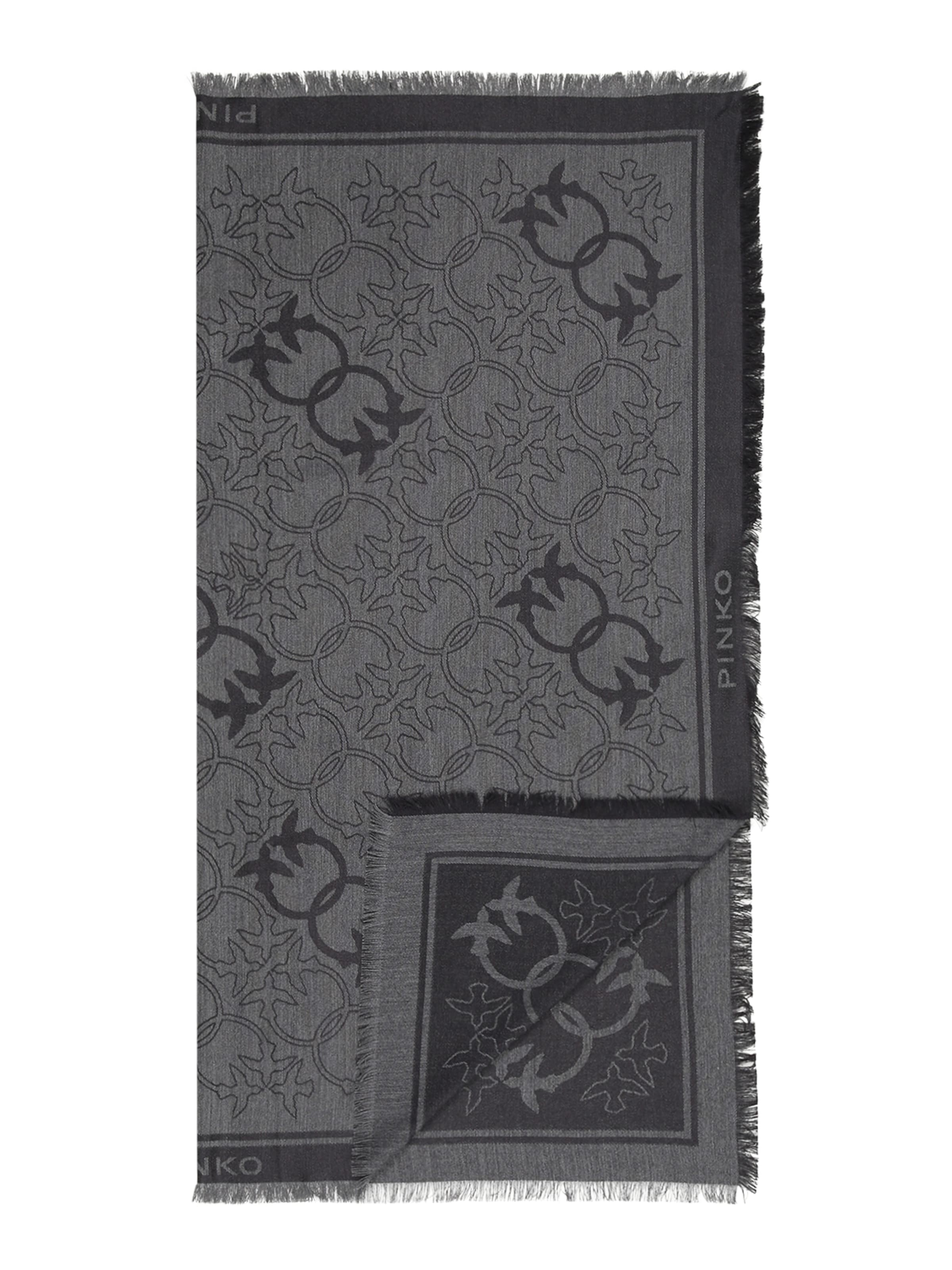 PINKO Кърпи 'POLONIA PASHMINA' в сиво