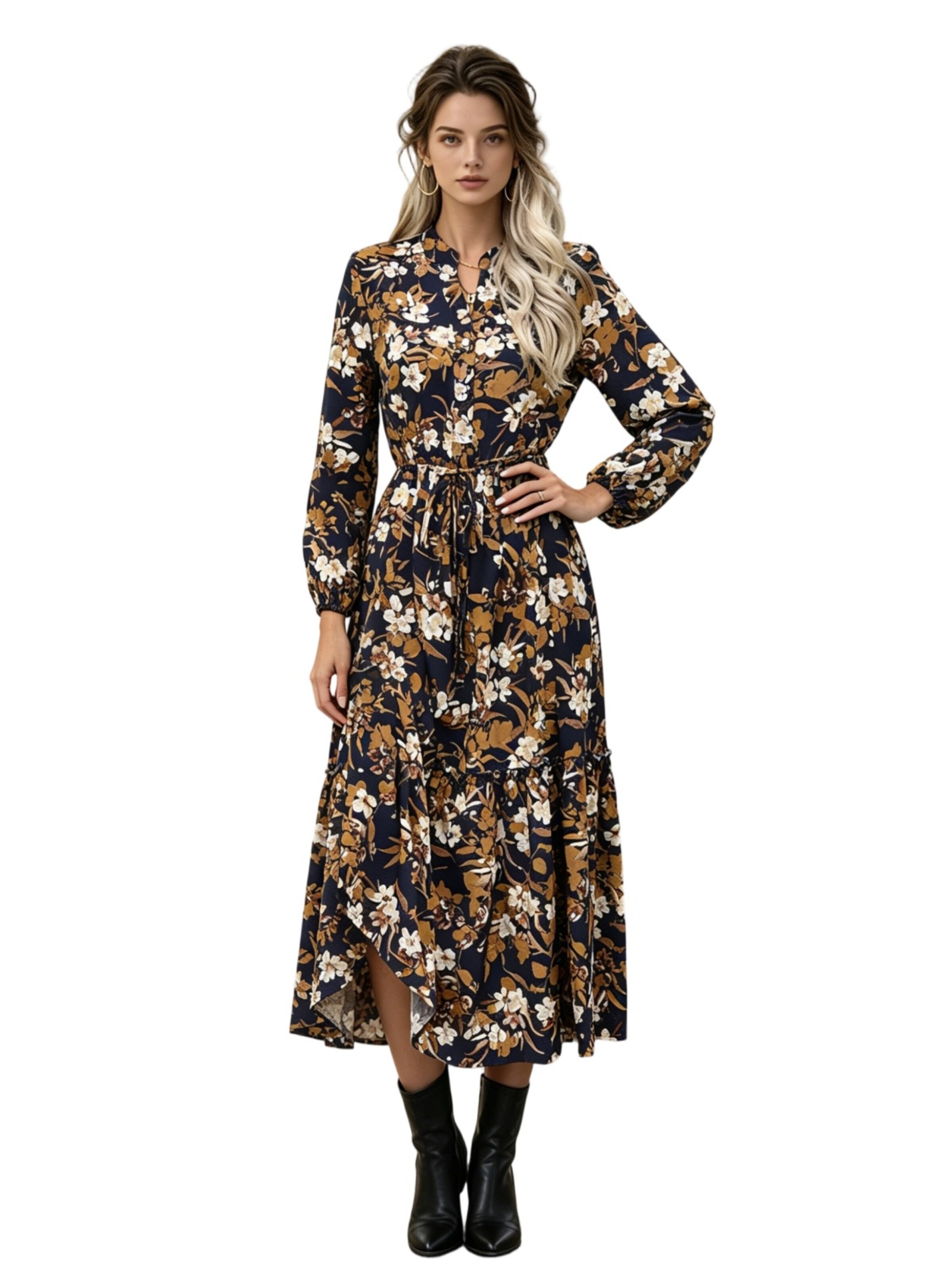 MODIURBAN Kleid‌‌‌‌‌‌‌‌‌‌ in Blau: Vorderseite