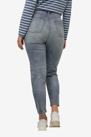 Ulla Popken Regular Jeans in Blauw