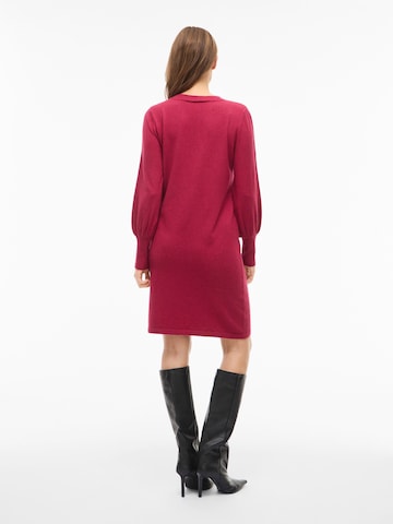Rochie tricotat 'VIKERRY' de la VILA pe roșu