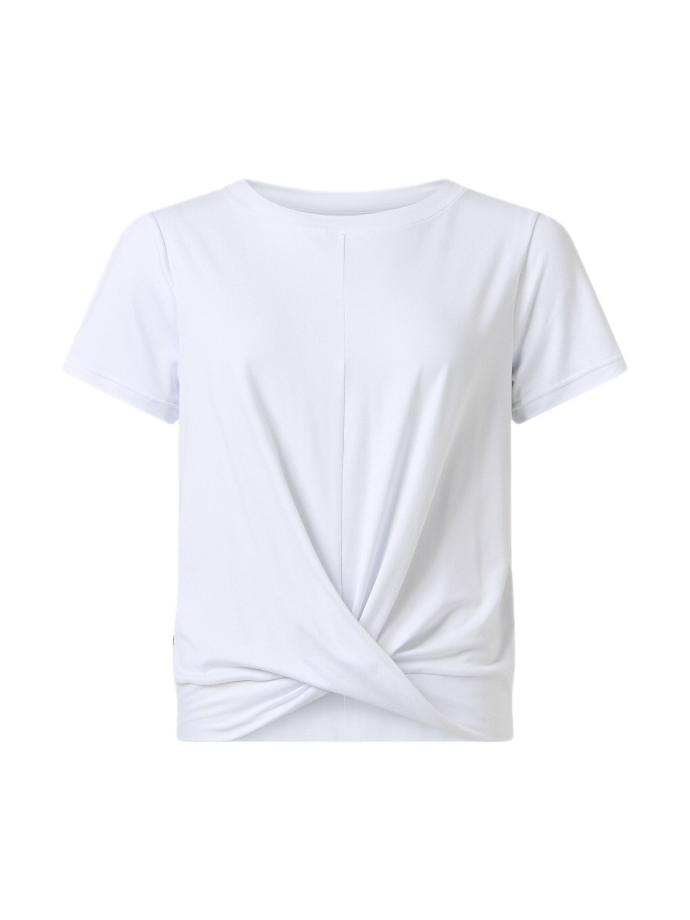 T-shirt fonctionnel 'Core' SWEDEMOUNT en blanc : devant
