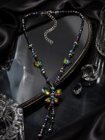 COLLEZIONE ALESSANDRO Kette 'Burga'‌‌‌‌‌ in Schwarz