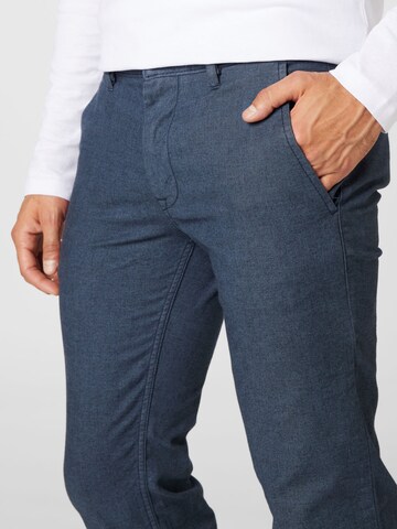 BOSS Normální Chino kalhoty 'Schino-Slim' – modrá
