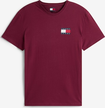 Tricou 'ESSENTIAL' de la Tommy Jeans pe roșu: față