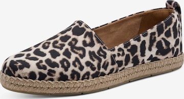 TamarisEspadrile - smeđa boja: prednji dio