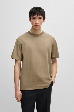 HUGO Shirt 'Dapolino' in Braun: Vorderseite