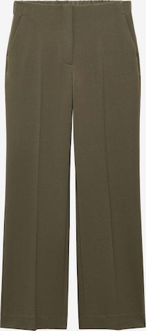 MANGO Regular Pantalon 'Cindy' in Groen: voorkant