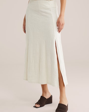 Gonna di WE Fashion in beige: frontale