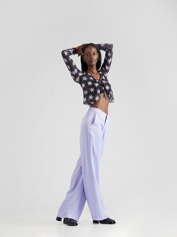 florence by mills exclusive for ABOUT YOU Loosefit Broek 'Spontaneity' in Lila