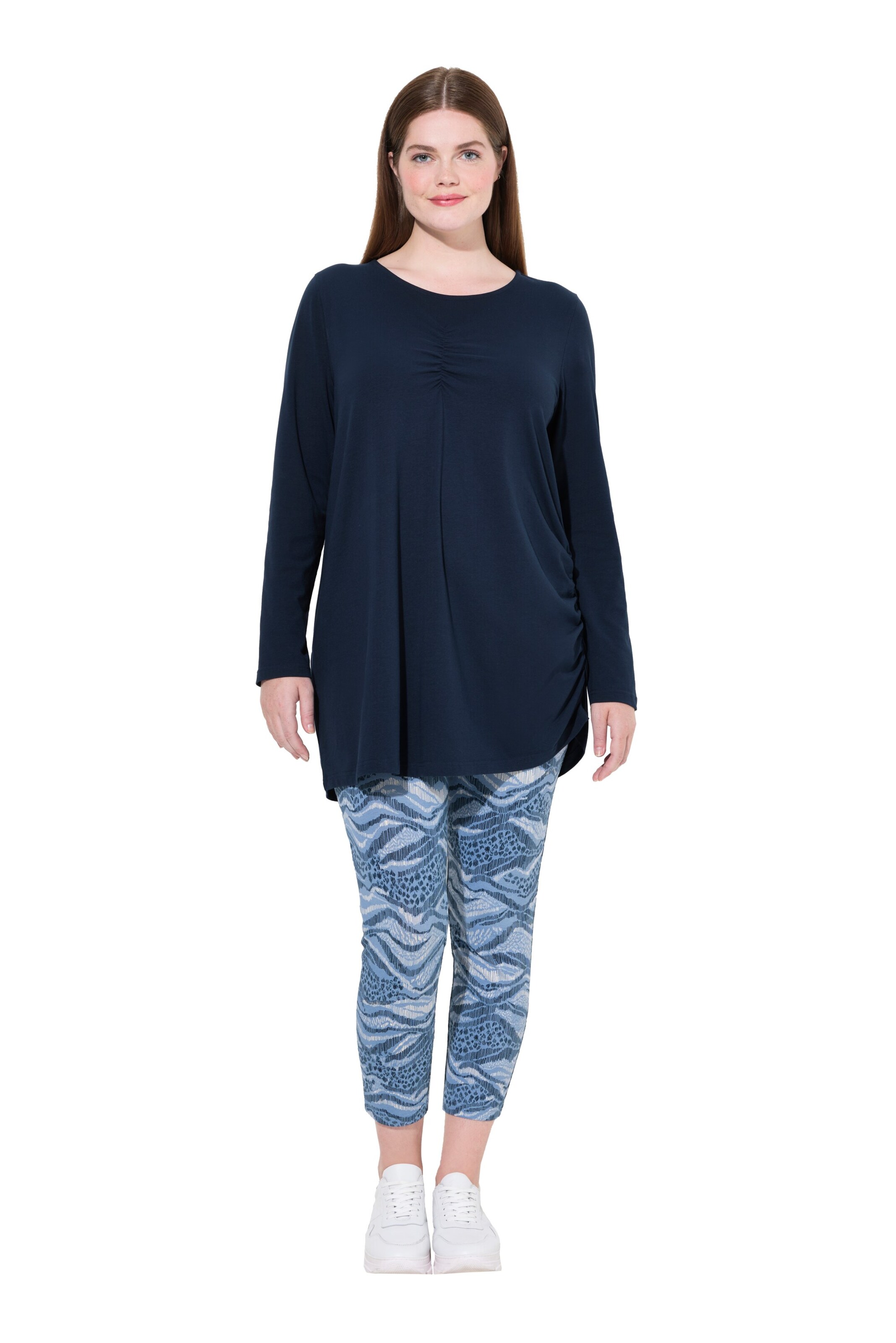 Ulla Popken Shirt in Blue: front