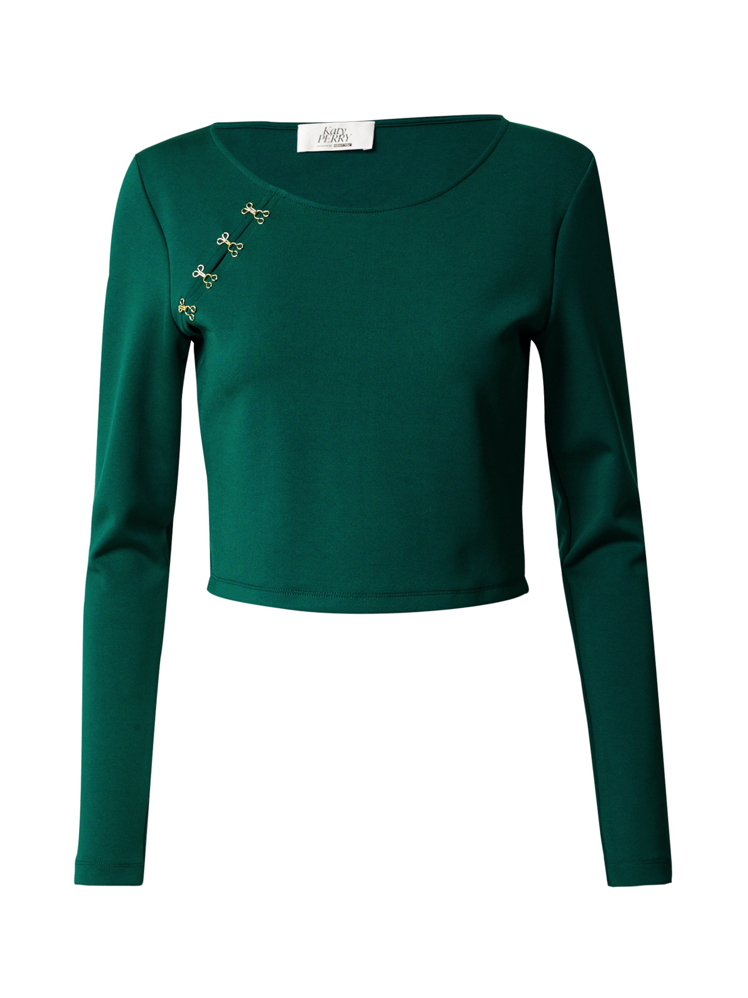 Katy Perry exclusive for ABOUT YOU Tričko 'Tabea' - Zelená: predná strana