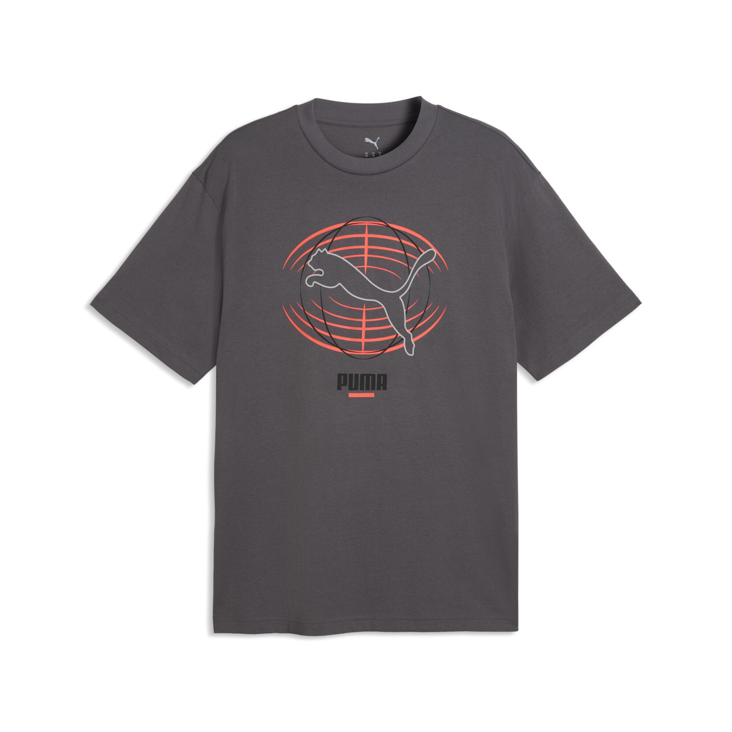 PUMA T-Shirt in Grau: Vorderseite