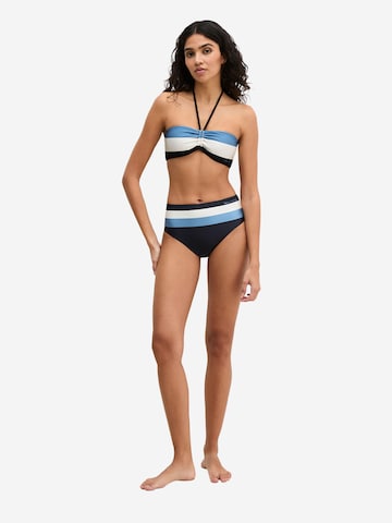Marc O'Polo Bikinibroek ' Summer Stripes ' in Blauw: voorkant