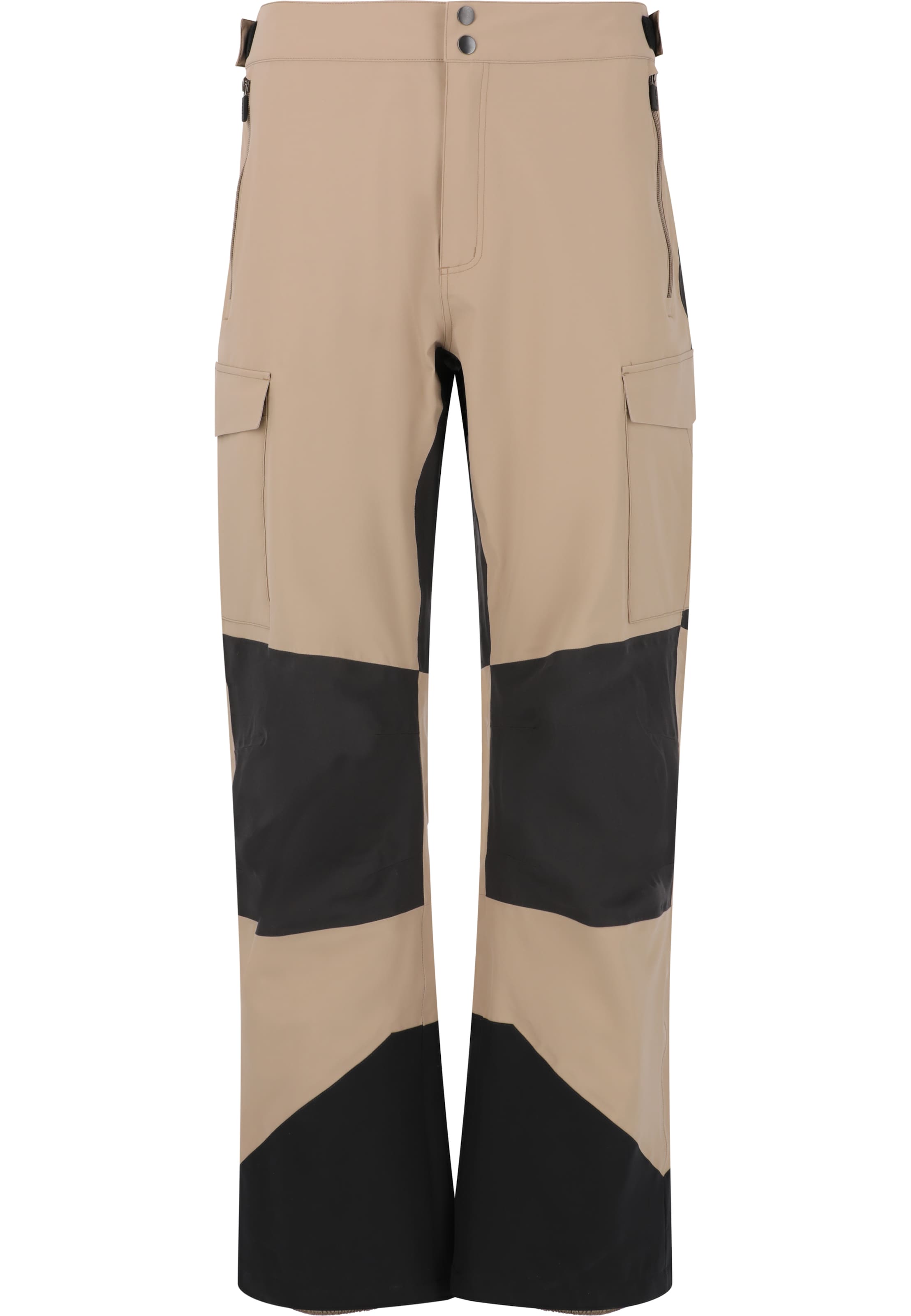 SLOPE Regular Skihose 'Bandone' in Beige: Vorderseite