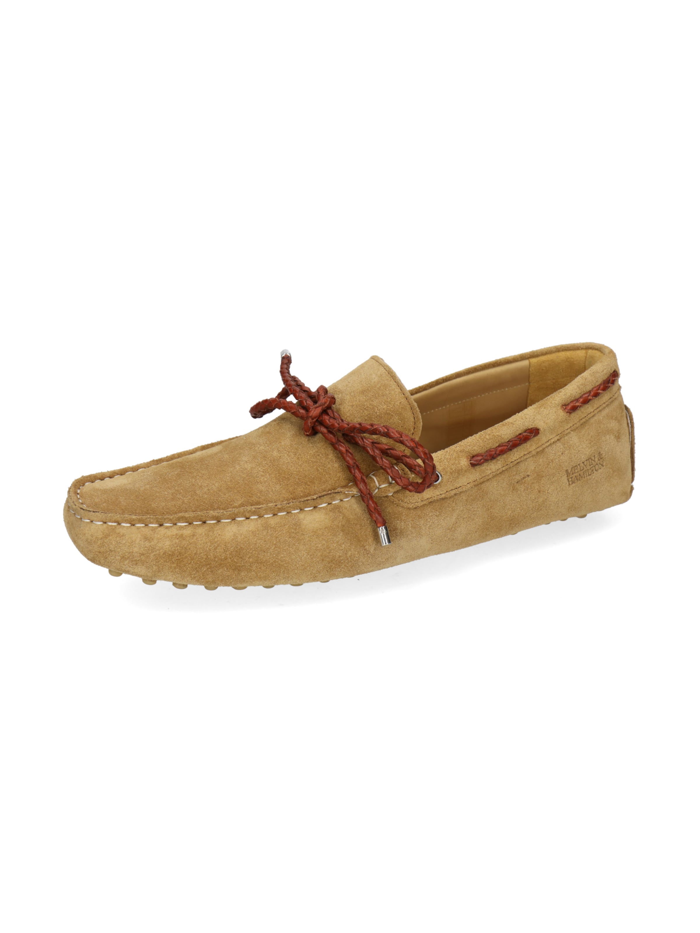 MELVIN & HAMILTON Moccasins 'Nelson 3' in Brown: front