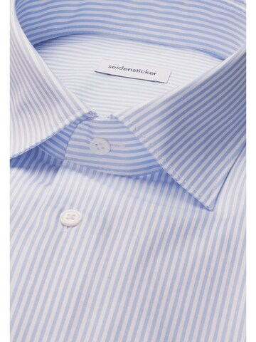 SEIDENSTICKER Comfort Fit Hemd in Blau