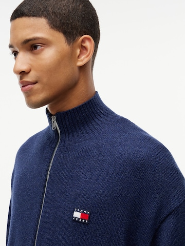 Tommy Jeans Knit cardigan 'Heritage' in Blue