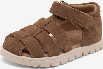 BISGAARD - Sapatos abertos 'Beka' em castanho: frente