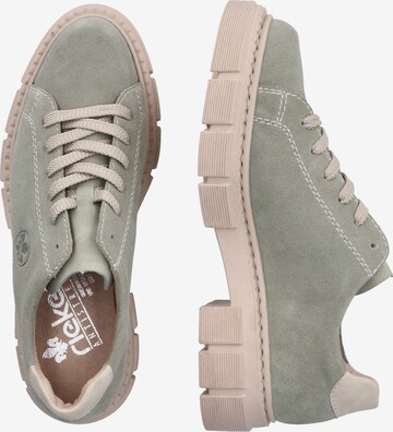 Rieker Lace-Up Shoes ' M3840 ' in Green