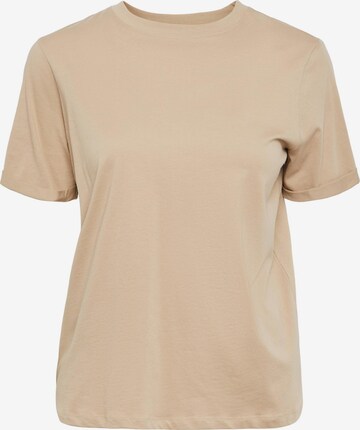 PIECES T-shirt 'Ria' i beige