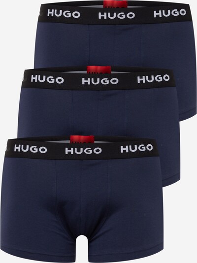 HUGO Boxershorts in navy / schwarz / weiß, Produktansicht