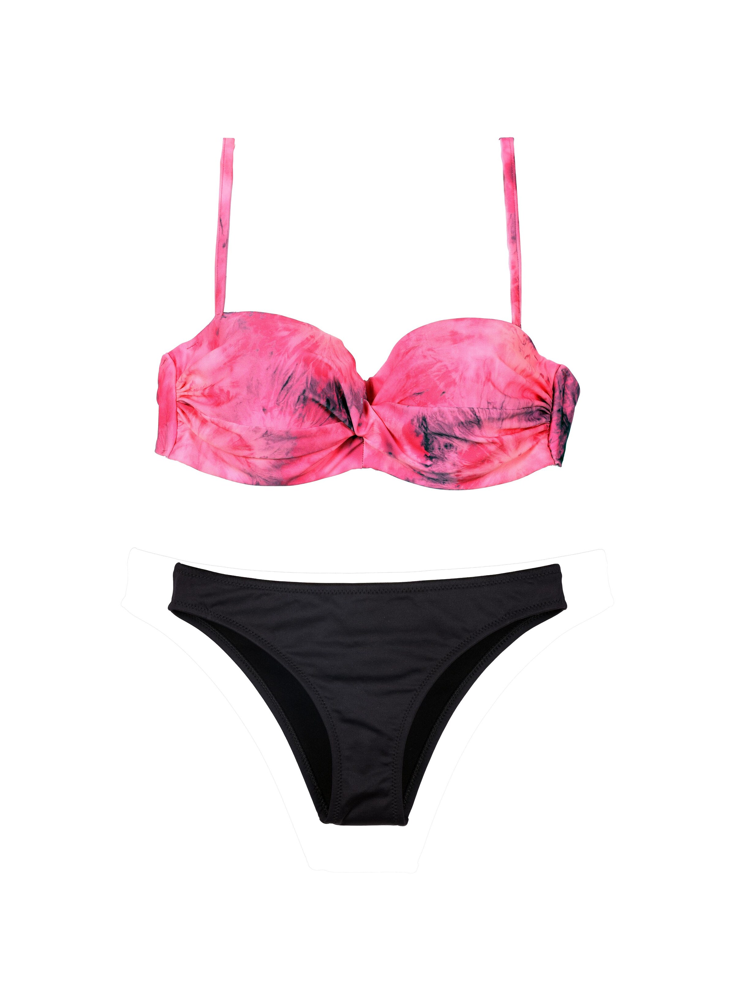 Fascia Costume intero 'Kostium kąpielowy Alice-23/W P39' di Lady Etna in rosa: frontale