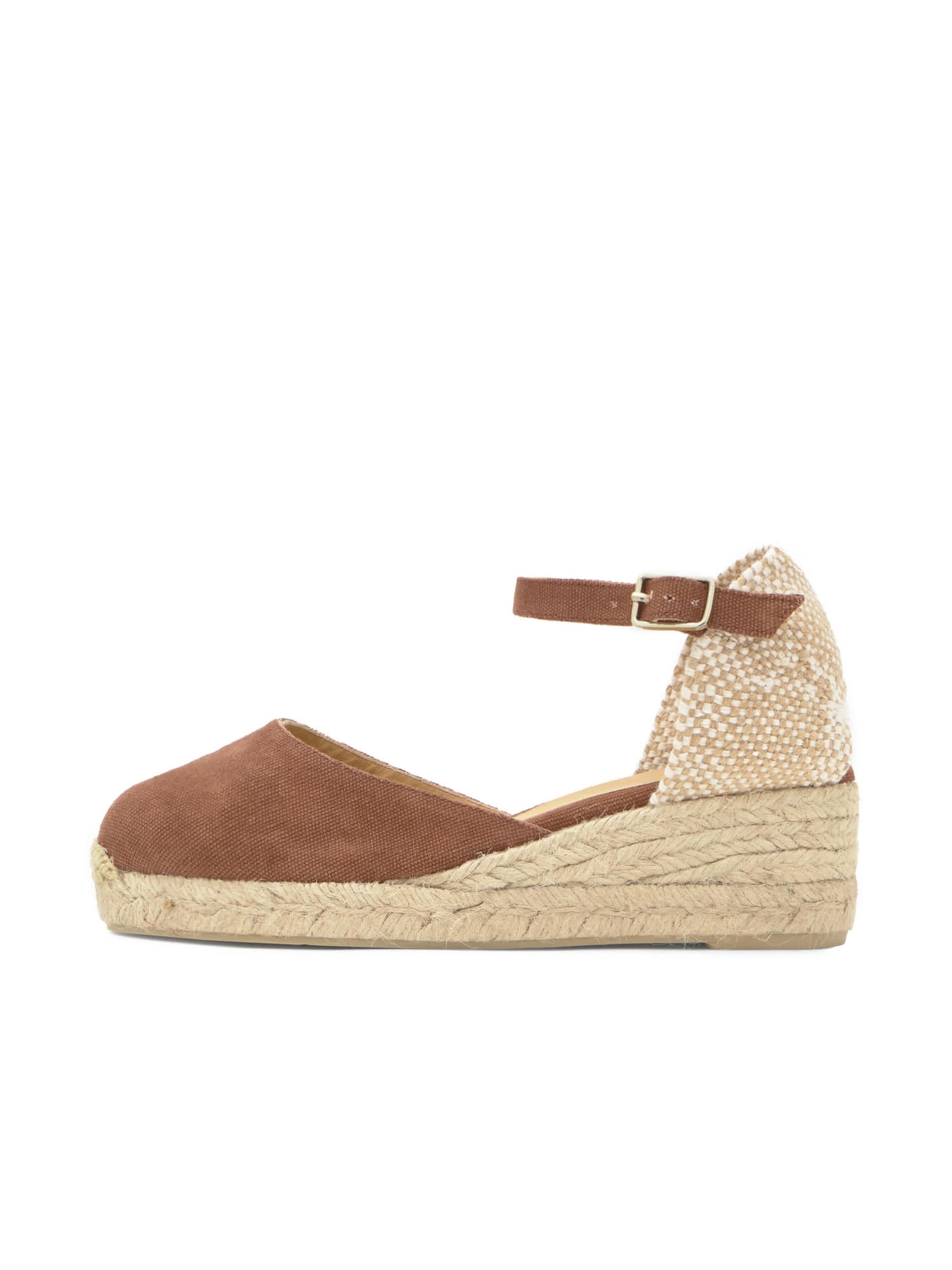 Castañer Espadrilles 'Carol' in Brown: front