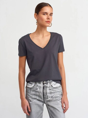 Dilvin T-Shirts in Grau: Vorderseite