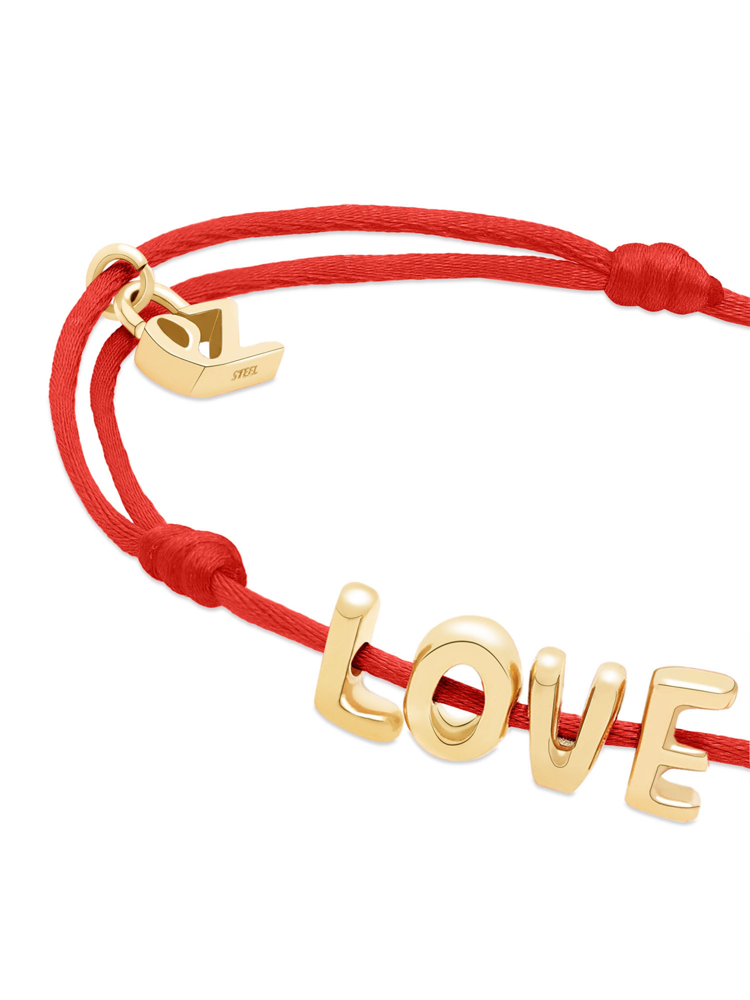 Echtzeit Armband in Rot