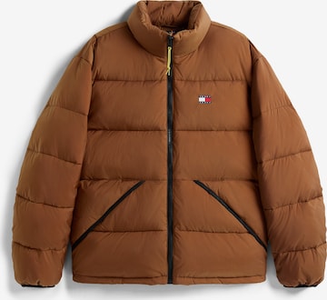 Tommy Jeans Преходно яке 'VAIL' в кафяво: отпред