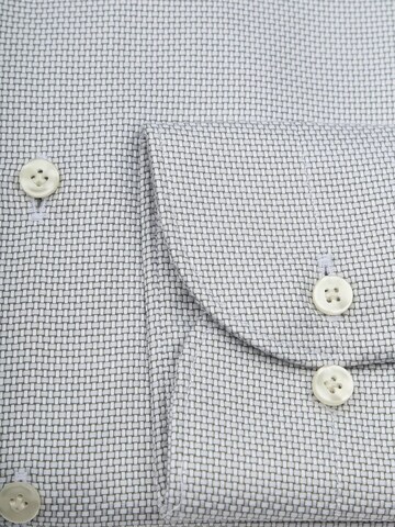 Profuomo Slim fit Button Up Shirt in Grey