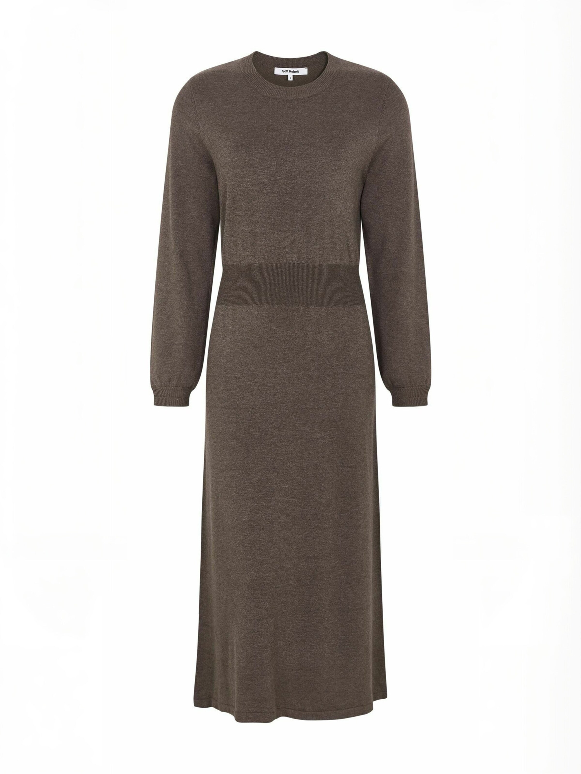 Soft Rebels - Vestido ' SRMarla ' em castanho: frente