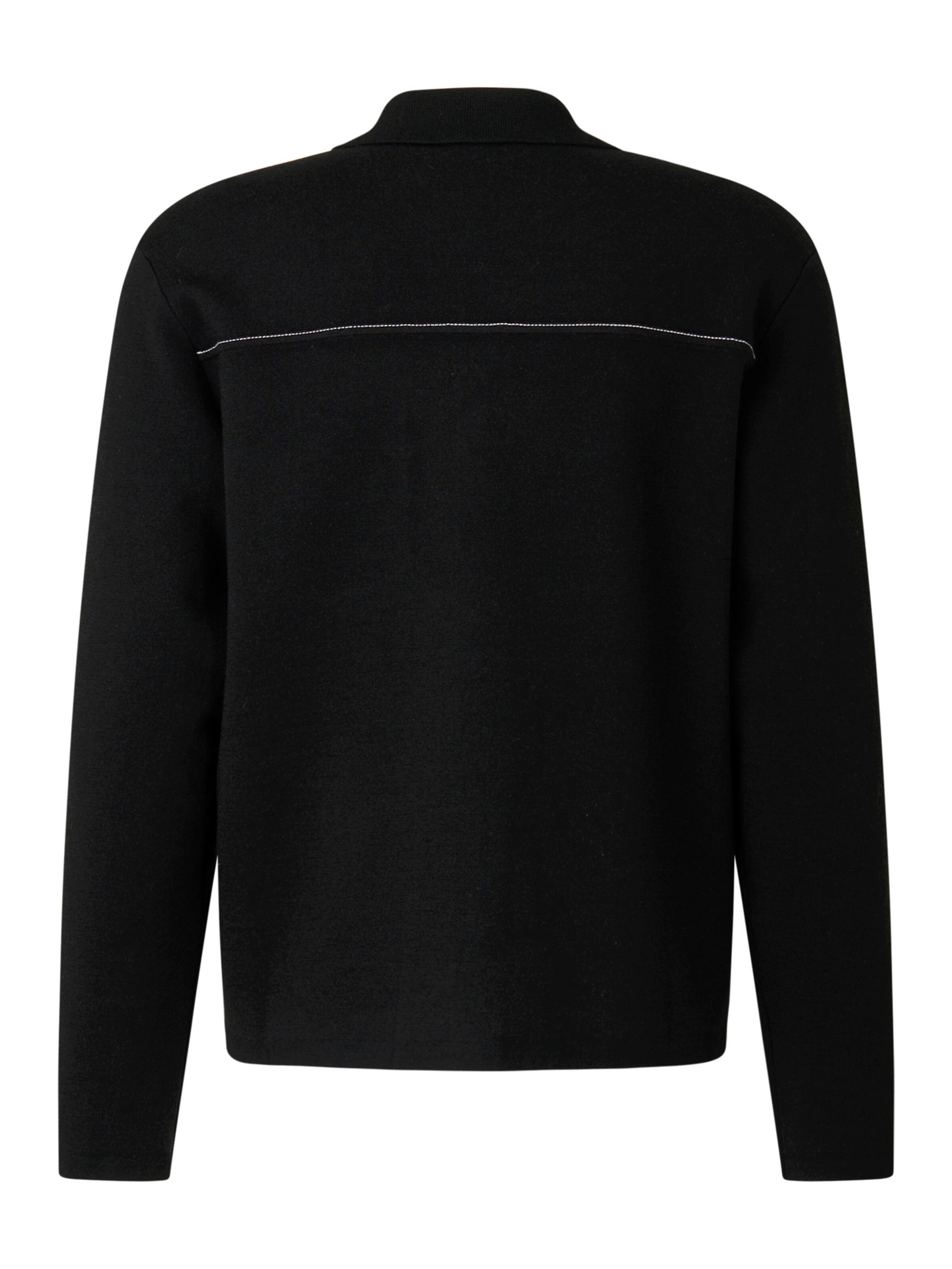 BOGNER Knit cardigan 'Olaf' in Black