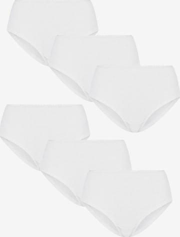 Albero Natur Boyshorts in White: front