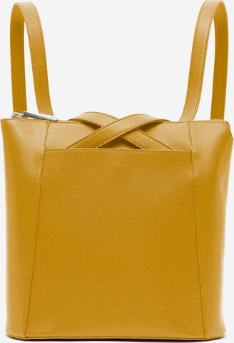 Gretchen Backpack 'Crocus ' in Yellow: front