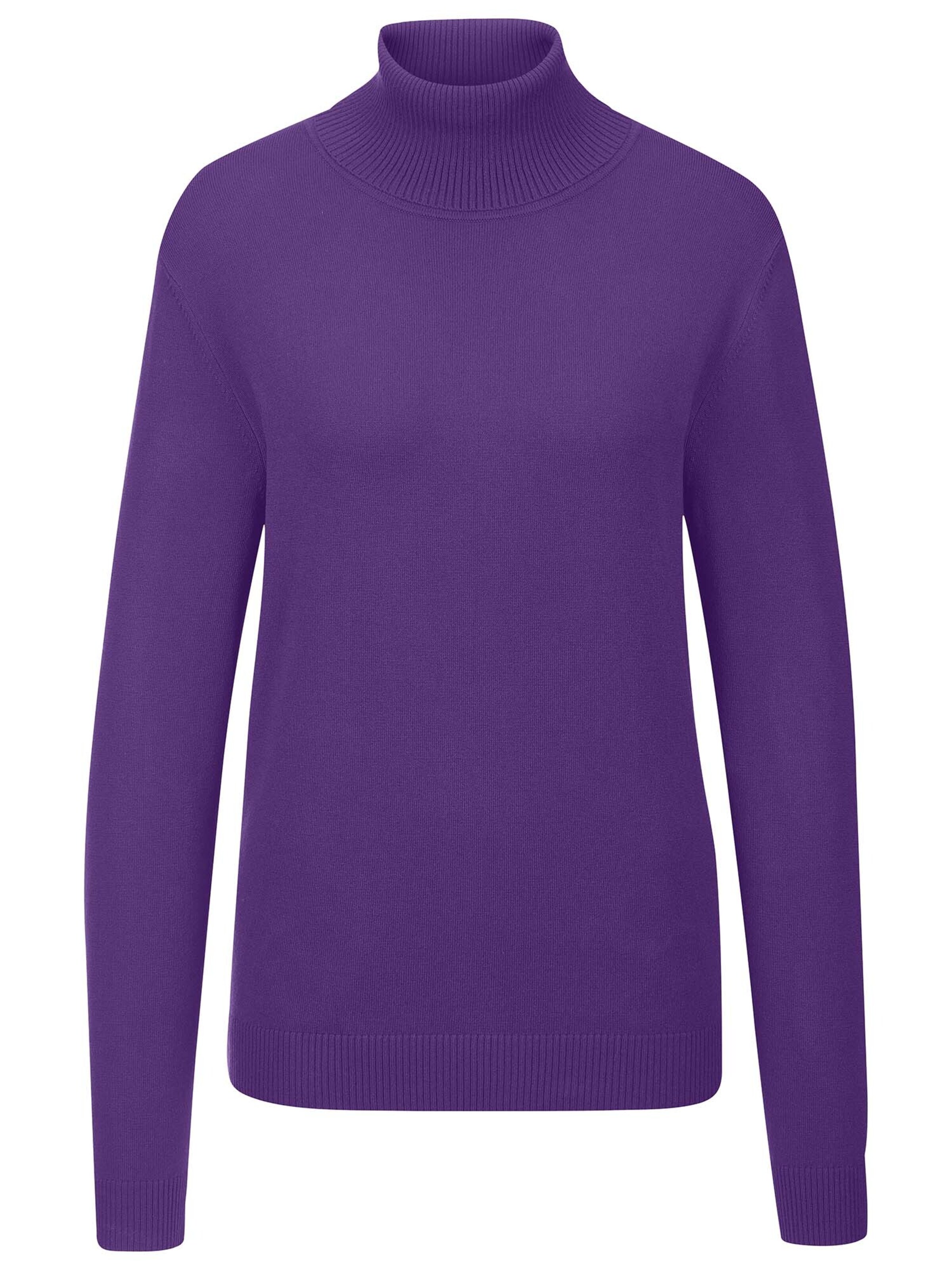 Pull-over MADELEINE en violet : devant