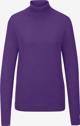 Pull-over MADELEINE en violet : devant