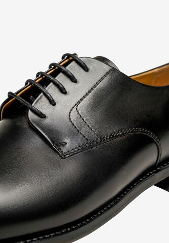 Henry Stevens Lace-Up Shoes 'Winston' in Black