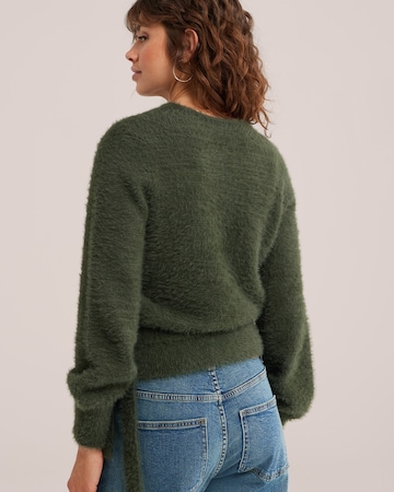 WE Fashion - Cárdigan en verde