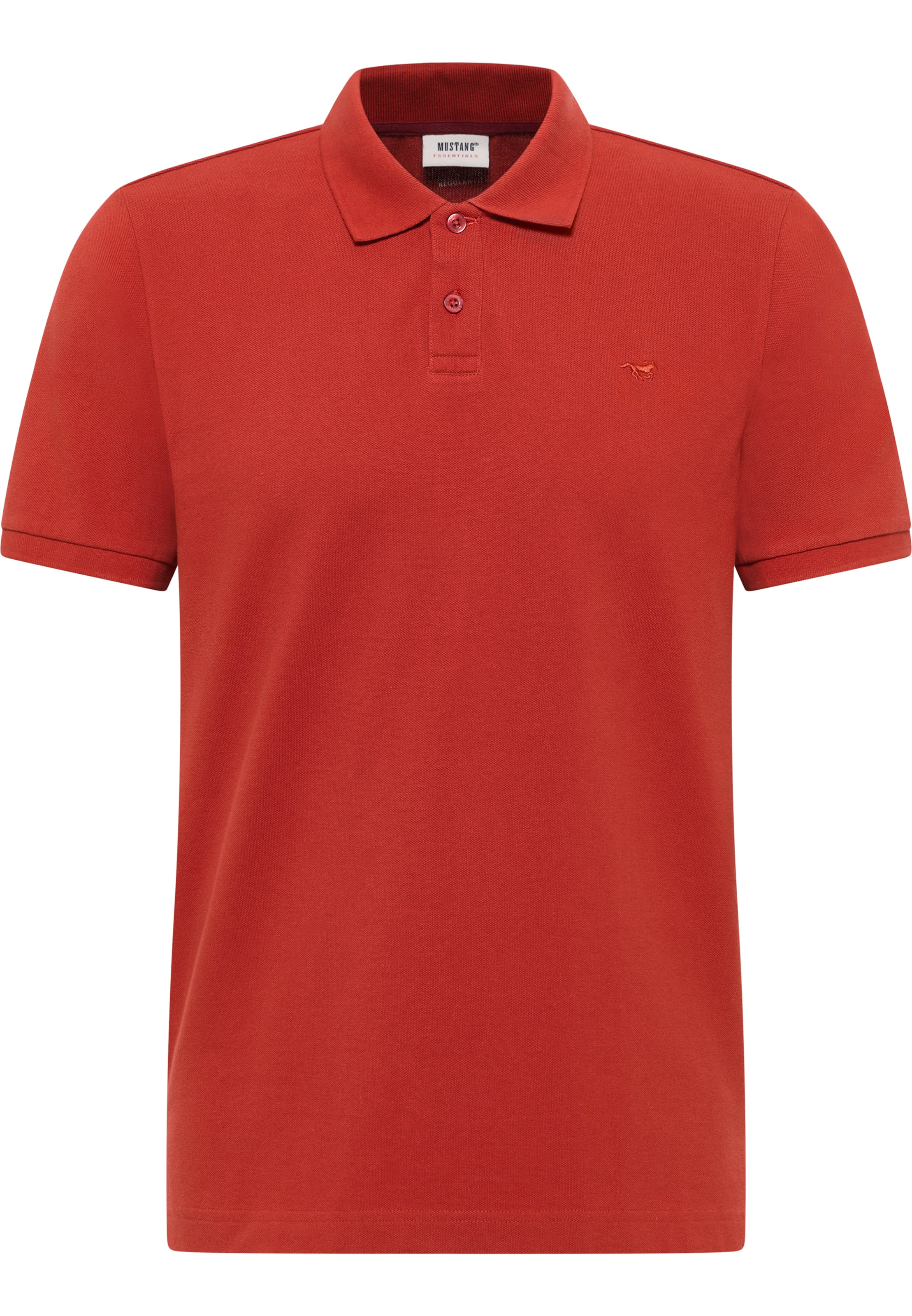 MUSTANG Poloshirt ' Palco ' in Rot: Vorderseite