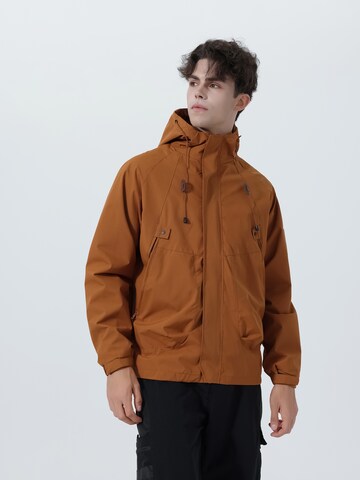 Youthup Outdoor jacket in Brown