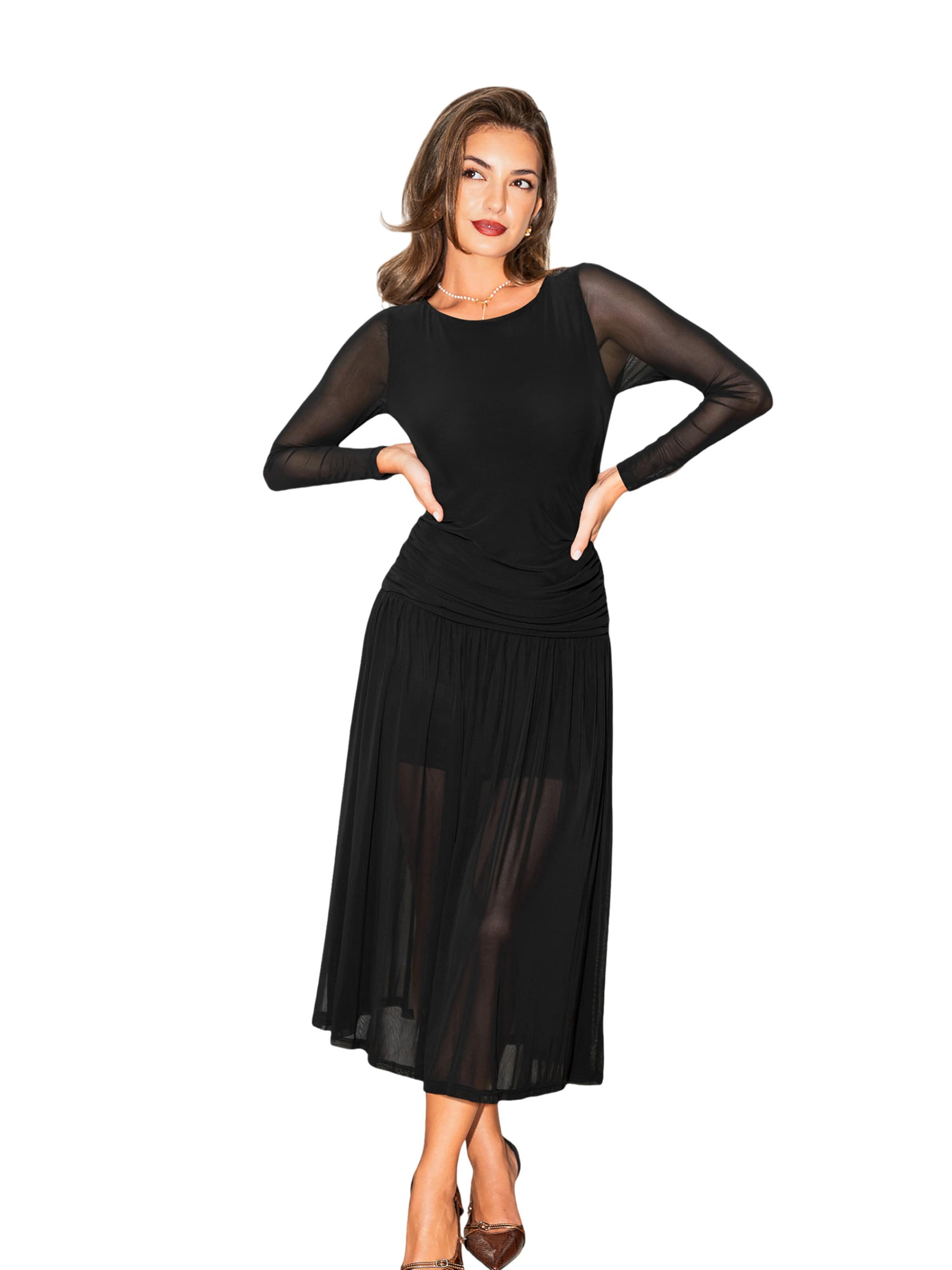 Cupshe Evening Dress 'Maxi Dress' in Black: front