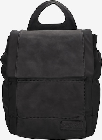Zaino di ZEBRA in nero: frontale