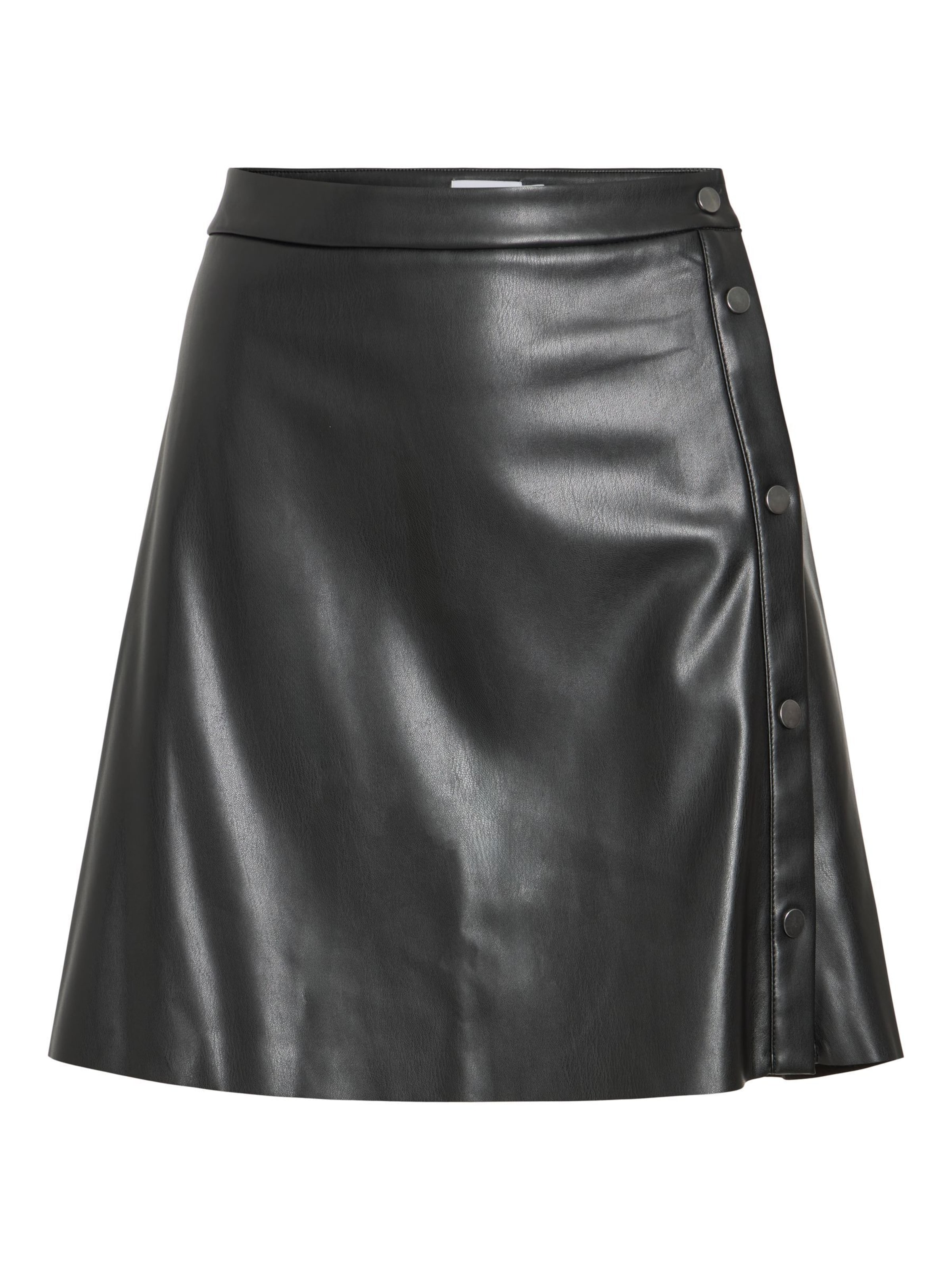 VILA - Falda en negro: frente
