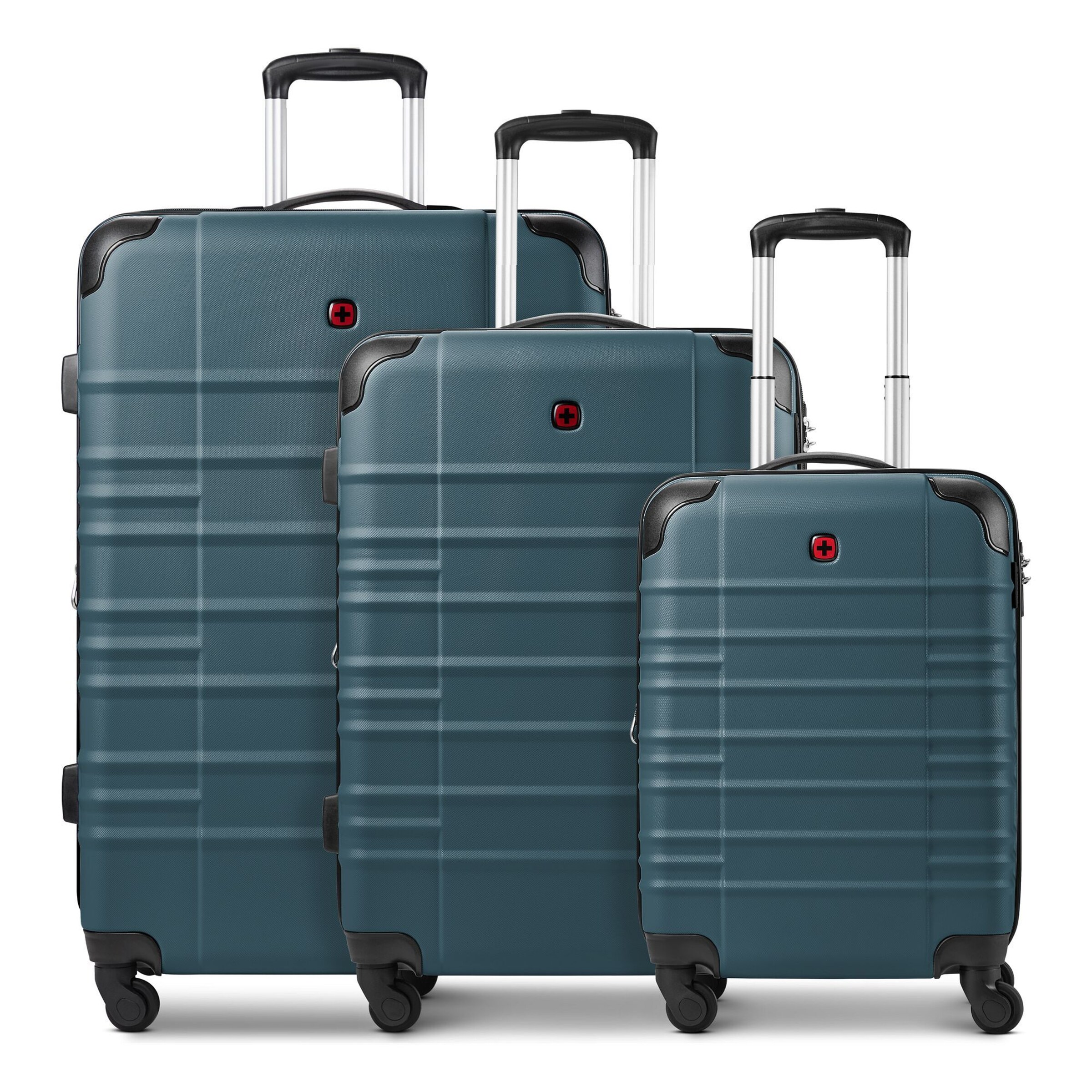 WENGER Kofferset 'Amplar Evo' in Blauw: voorkant