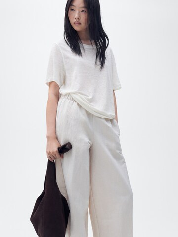 MANGO Shirt 'LENU' in White