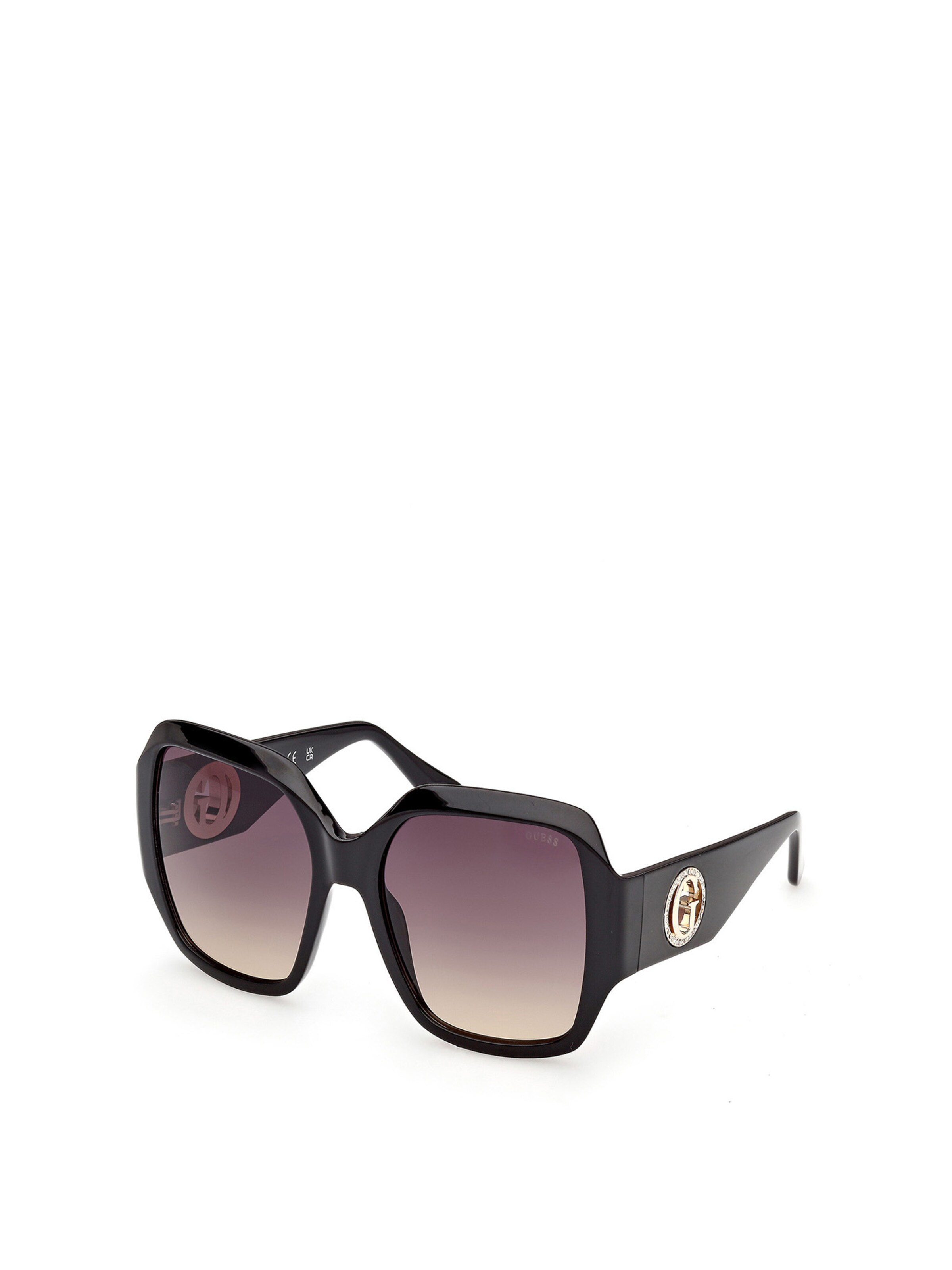 GUESS Sonnenbrille in Schwarz