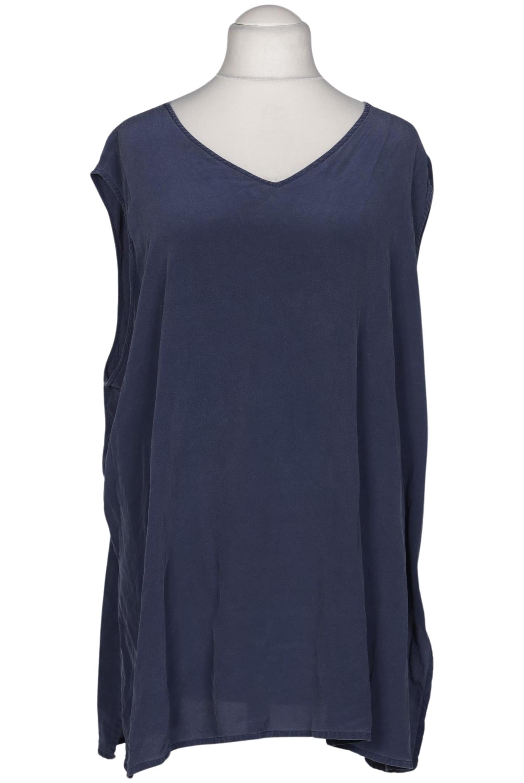 Ulla Popken Bluse 10XL in Blau: Vorderseite
