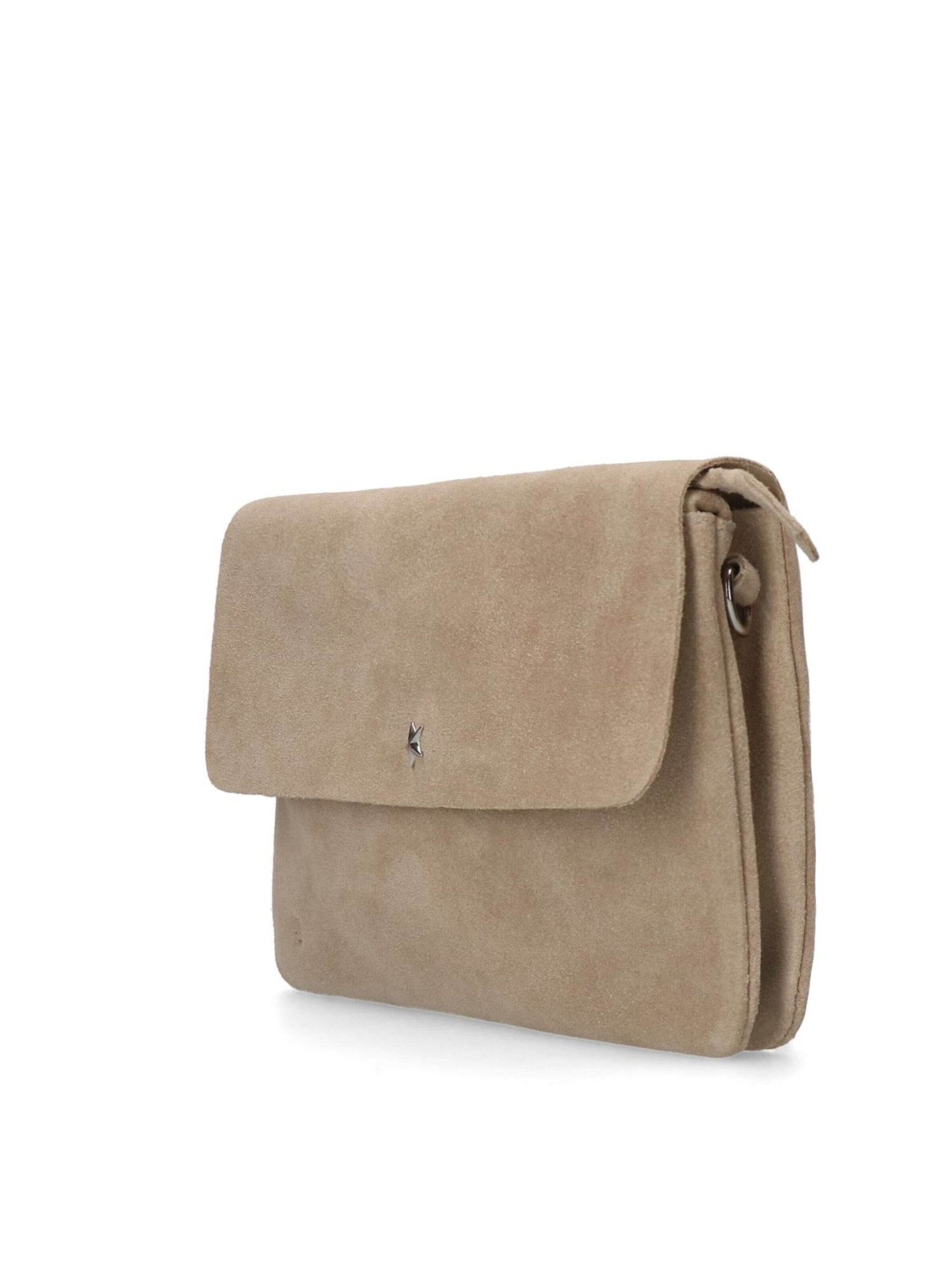 MANFIELD Clutch in Beige